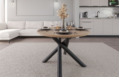 Okrągły stół Solo fi 110 cm, nierozkładany artisan Okrągły stół Solo fi 110 cm, nierozkładany artisan
