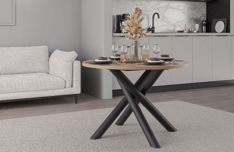 Okrągły stół Solo fi 110 cm, nierozkładany artisan Okrągły stół Solo fi 110 cm, nierozkładany artisan