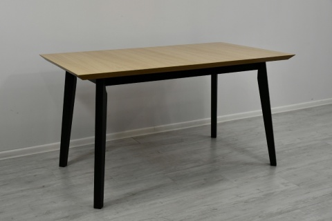 Loftowy, prostokątny stół Oslo X 80x140 do 180 oraz krzesła Vegas Loftowy, prostokątny stół Oslo X 80x140 do 180 oraz krzesła Vegas