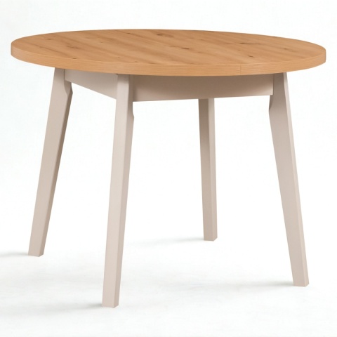 Okrągły, rozkładany stół Oslo 3L fi 100 cm rozkładany do 130 cm Okrągły, rozkładany stół Oslo 3L fi 100 cm rozkładany do 130 cm
