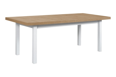 Duży, rozkładany stół z grubym blatem Modena 7 100x200 do 280