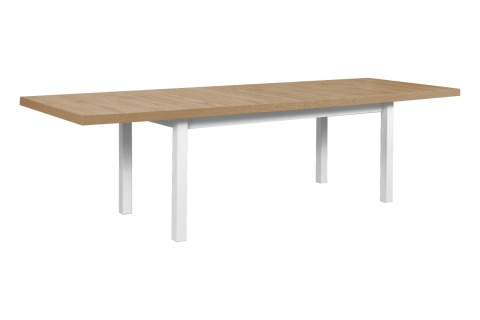 Duży, rozkładany stół z grubym blatem Modena 7 100x200 do 280