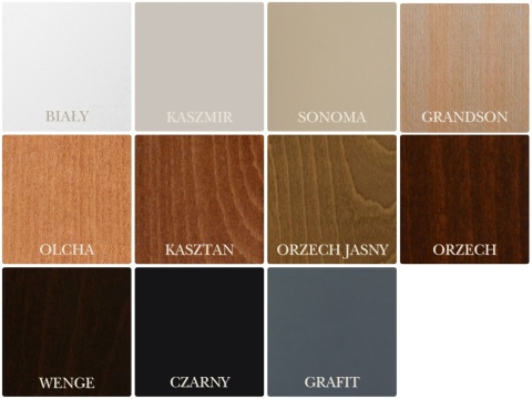 Loftowy komplet, duży masywny stół S-44G oraz krzesła Nilo 10, wybór kolorystyki