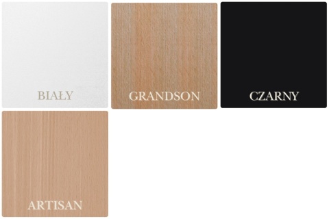 Nierozkładany, okrągły stół Oslo 3 fi 100 cm