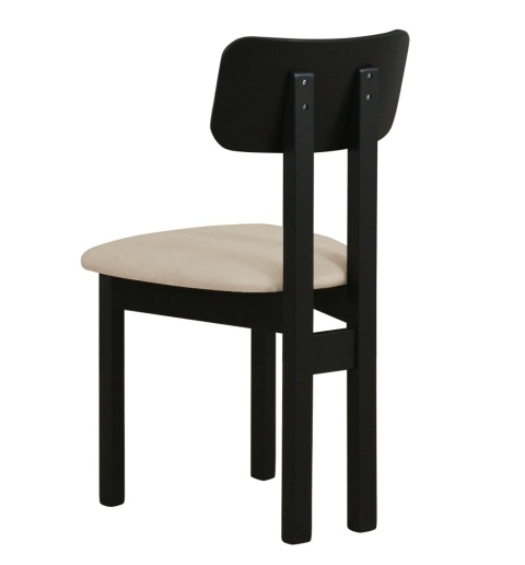 Rozkładany, okrągły stół Poli 4 oraz 4 krzesła Divo 2