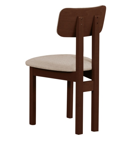 Rozkładany, okrągły stół Poli 4 oraz 4 krzesła Divo 4