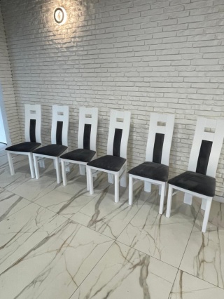 Zestaw 6 krzeseł K-41bp - wyprzedaż