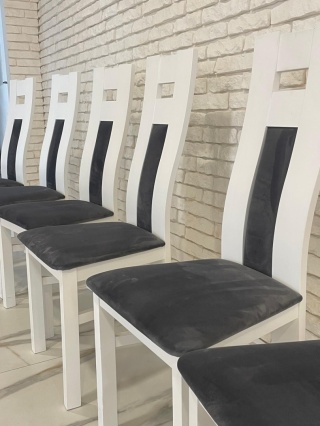 Zestaw 6 krzeseł K-41bp - wyprzedaż