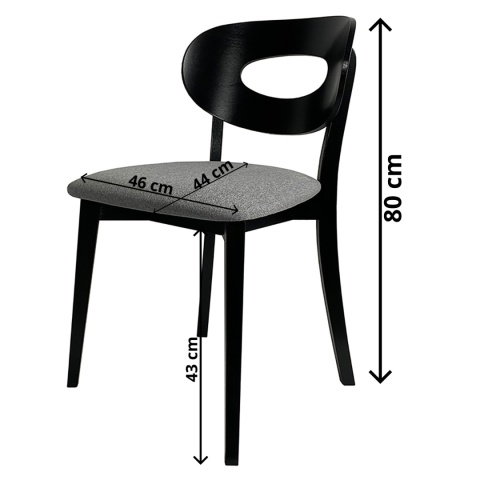 Efektowne krzesło Aruba, polska produkcja