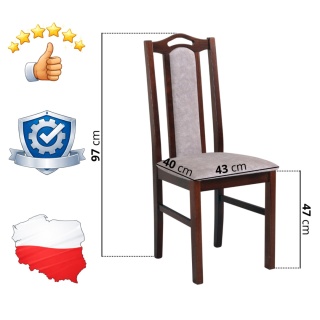 Drewniane krzesło Bos 9