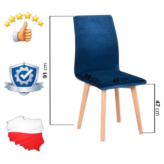 Krzesło tapicerowane Luna 2