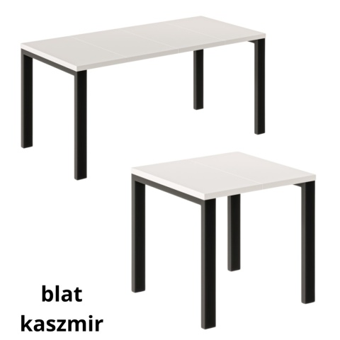 Kwadratowy stół Garant, wybierz wymiar i kolor blatu