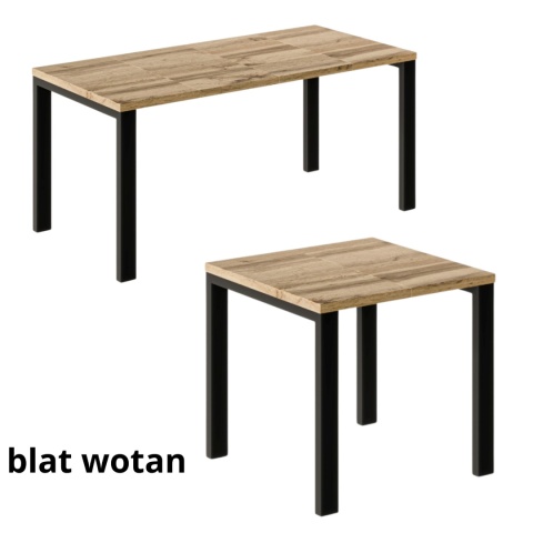 Kwadratowy stół Garant, wybierz wymiar i kolor blatu