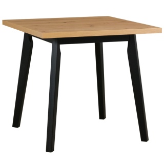 Nierozkładany, mały kwadratowy stół Oslo 1 80x80, personalizacja kolorystyki