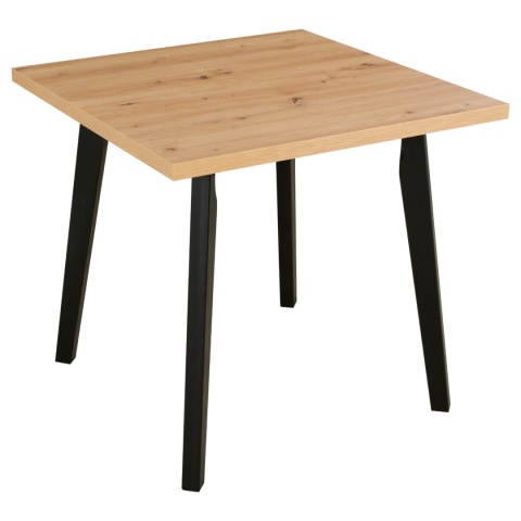 Nierozkładany, mały kwadratowy stół Oslo 1 80x80, personalizacja kolorystyki